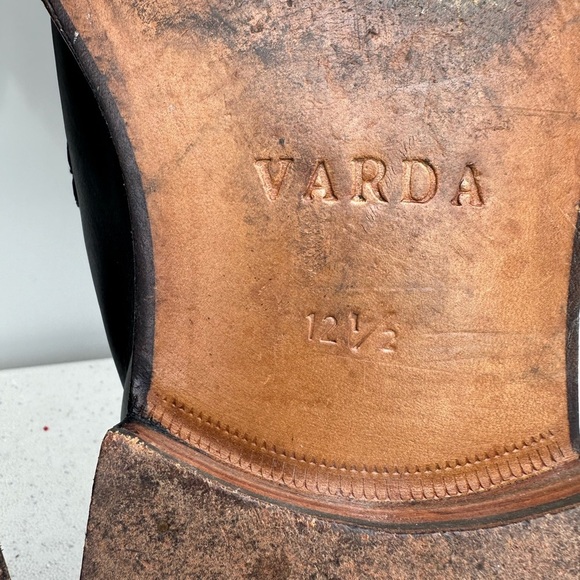 VARDA  MEN’S ITALIAN MADE LEATHER SLIP ON LOAFERS 12,5 main image 5